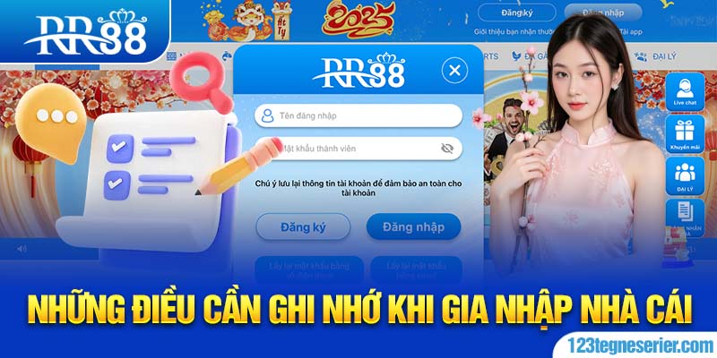 Những điều cần ghi nhớ khi gia nhập nhà cái